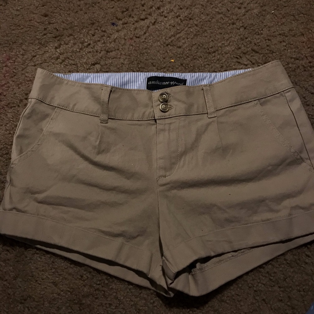 Khaki shorts